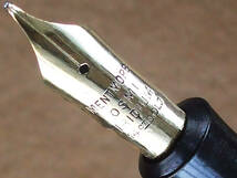 ◆極太OH済◆1940年代製 メントモア万年筆 ディプロマ 14金F イギリス◆ 1940’s Mentmore Diploma 14ct F nib England◆ _画像8