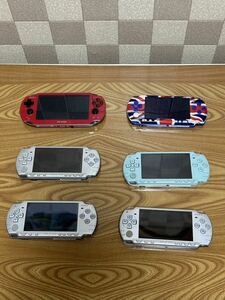 SONY PlayStation Portable PSP-2000 4 pcs / PSP-3000 1 pcs / PSVITA PCH-1000 1 pcs / 6 point set * junk 
