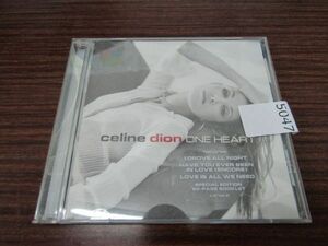 5047　◆Celine Dion◆ セリーヌ・ディオン One Heart ワン・ハート 海外盤 CD