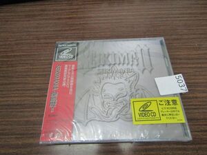 5037　未開封・ケース割れ 聖飢魔Ⅱ VIDEO CD SEIKIMANIA グッズ ビデオCD