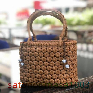  worker handmade superior article .. braided basket bag hand-knitted . bag basket cane basket 
