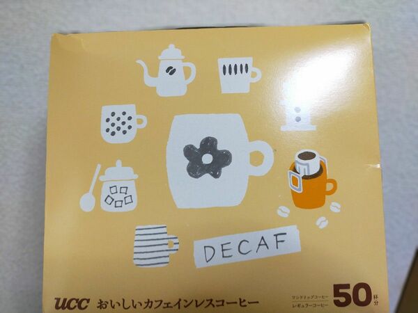 UCC　おいしいカフェインレスコーヒー50杯分