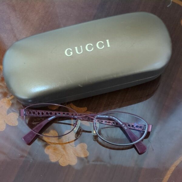  GUCCI 眼鏡 メガネフレーム＆GUCCI眼鏡ケース