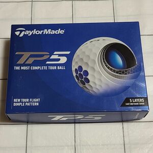 TaylorMade テーラーメイド TP5 ホワイト ゴルフボール 2021年モデル 1ダース