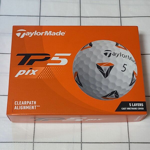 TaylorMade テーラーメイド TP5x pix 2021年モデル ゴルフボール 1ダース
