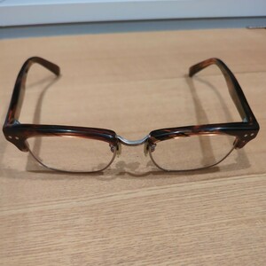 恒眸作 T254 RDS サーモント 金子眼鏡 KANEKO OPTICAL コウボウサク カネコ べっ甲 col.DEMI T-254 セルロイド 鯖江製 ハーフリム 度入り