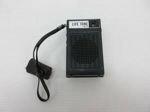 湘★Transistor Radio /トランジスタラジオ/LIFE TONE/NTR-605/昭和レトロ/ジャンク品　　 4.26-ZM-315★