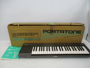 湘●/【中古品、通電未確認】ヤマハ/YAMAHA/ポータトーン/PSR-15/楽器/キーボード/4.26-Z-492-YI