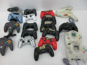  quiet * game controller / set set sale / nintendo /SONY/ other company manufactured /N64/DC/PS3( other company contains )PS4/ junk *K-409