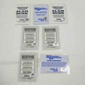 SLAM DUNK スラムダンク ラミネートカード 7枚セット カードケース付き アニメイト カード ミニカード 当時物の画像5