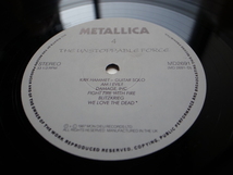 METALLICA - THE UNSTOPPABLE FORCE 2LP メタリカ Live in Sweden Feb 13 1987 スラッシュメタル thrash _画像6