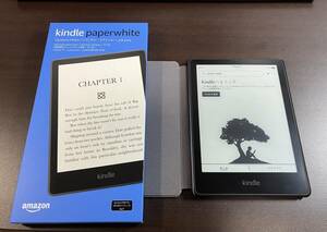 Kindle Paperwhitesigni tea - edition (32GB) 6.8 -inch display wireless charge correspondence brightness automatic adjustment function advertisement none black 