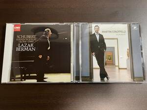 Lazar Berman ラザール・ベルマン, Martin Stadtfeld マルティン・シュタットフェルト / Schubert シューベルト / ソナタ第21番 / 計2CD