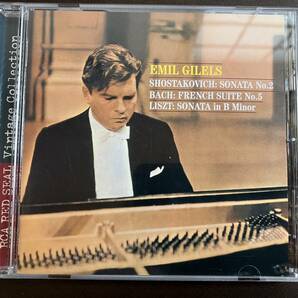 Emil Gilels エミール・ギレリス / Shostakovic, J.S.Bach, Liszt ショスタコーヴィチ，バッハ，リスト / 国内盤 BVCC-37331の画像1