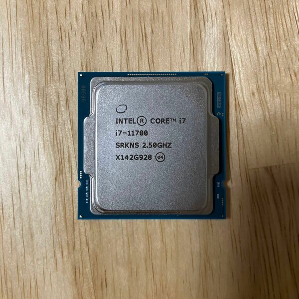 CPU intel core i7 11700