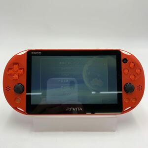 SONY PSVITA Playstation VITA プレイステーションヴィータ 本体 PCH-2000 動作品 0509-215