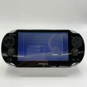 SONY PSVITA Playstation VITA プレイステーションヴィータ 本体 PCH-1000 動作品 0509-229