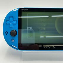 SONY PSVITA Playstation VITA プレイステーションヴィータ 本体 PCH-2000 動作品 0517-229_画像2