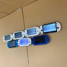 SONY PS Vita プレイステーション ヴィータ PCH-1000 PCH-2000 まとめ ジャンク扱い 0517-242_画像3
