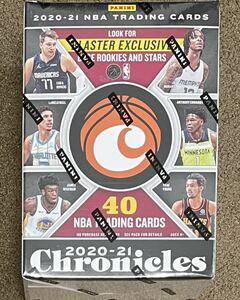 【未開封box】 2020-2021 panini chronicles blaster box シュリンク付き