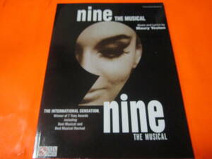 ♪輸入楽譜　ピアノ　ヴォーカル　Nine: The Musical　ミュージカル-ナイン-