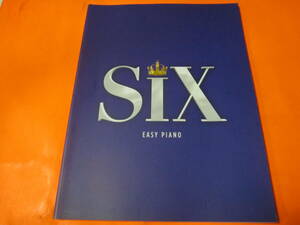 ♪輸入楽譜　ヴォーカル　Six: The Musical - Vocal Selections　ミュージカル-シックス-　　イージーレベルのピアノ