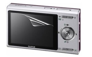 11-12-01【高光沢タイプ】Fujifilm FinePix Z250fd/Z200fd/Z100fd/F70EXR/S200EXR用 指紋防止 反射防止 気泡レス カメラ液晶保護フィルム