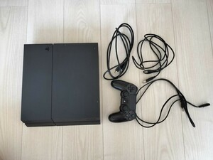 SONY ブラック CUH-1200A ジェットブラック ソニー 初期化済み 500GB 動作確認済 キズ、汚れ有 説明書なし 100サイズ発送予定