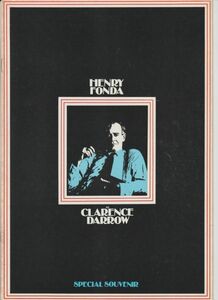 パンフ■1976年【HENRY FONDA CLARENCE DARROW】[ B ランク ] 海外版 ヘンリー・フォンダ 特集