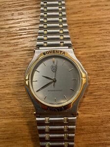 610-2132 スイス製 ROVENTA HENEX ロベンタ・へネックス　3針 時計 腕時計　電池切れのため動作未確認