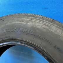 【2020年製造】　205/75R16 113/111 L LT　ブリヂストン　DURAVIS　R205　サマ－タイヤ　205/75/16　1本　トラックタイヤ_画像3