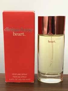 * Clinique happy Heart 100ml remainder amount many * clinique happy heart Pal fam spray perfume fragrance *14127