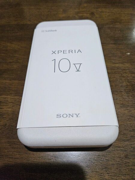 Xperia 10V ホワイト　Softbank