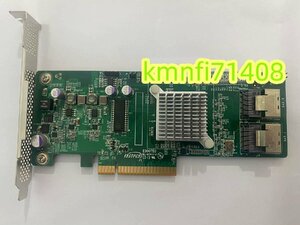 【美品】 LSI 2008 SAS HBAスルーカードiTモード コントローラ2008 (PowerPC440 533MHz pcie 2.0 8X 6Gb)