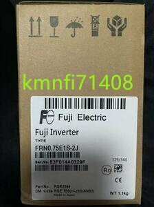 【新品★Ｔ番号適格請求】富士電機 インバーター FRN-0.75E1S-2J ★６ヶ月保証