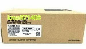 【新品★Ｔ番号適格請求書/領収書】三菱電機 インバーター FR-E720EX-0.75K★6ヶ月保証