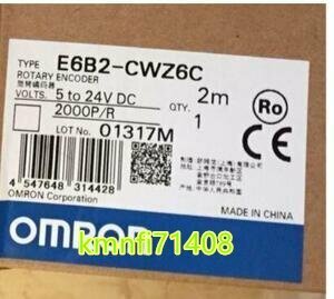 【新品★Ｔ番号適格請求書/領収書】オムロン ロータリエンコーダ E6B2-CWZ6C ★６ヶ月保証