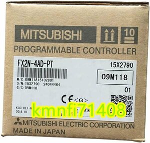 【新品★Ｔ番号適格請求書/領収書】三菱電機 PLC FX2N-4AD-PT PLC シーケンサ 【6ヶ月保証】