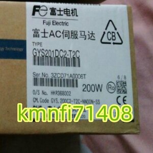 【新品★Ｔ番号適格請求】FUJI/富士電機 GYS201DC2-T2C サーボモーター【6ヶ月保証】