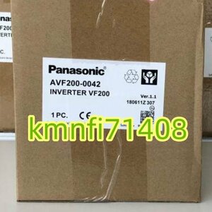 【新品★Ｔ番号適格請求】Panasonic インバーター　AVF200-0042(200V 0.4KW) ★６ヶ月保証