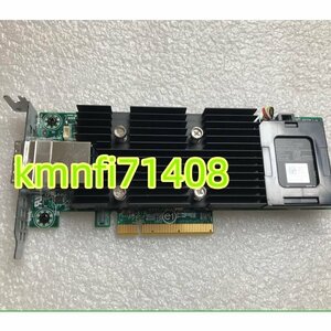 【美品】DELLデルH 830 HBAカードアレイカードRAIDカード0 WH3W 8 ハイベゼル2Gキャッシュバッテリ 12GB