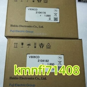 【新品★Ｔ番号適格請求】FUJI/富士電機 V806CD タッチパネル ★６ヶ月保証