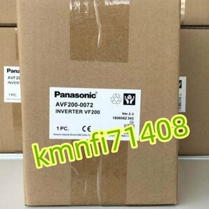 【新品★Ｔ番号適格請求】Panasonic インバーター　 AVF200-0072(200V 0.75KW) ★６ヶ月保証