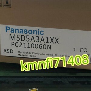 【新品★Ｔ番号適格請求書/領収書】Panasonic MSD5A3A1XX パナソニック サーボドライバー★６ヶ月保証