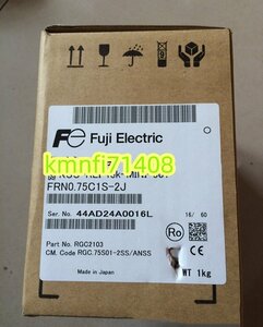 【新品★Ｔ番号適格請求】FUJI/富士電機 　FRN0.75C1S-2J 　インバーター　★6ヶ月保証
