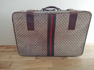 GUCCI グッチ　ヴィンテージ　旅行鞄　 トランクケース /インテリア/