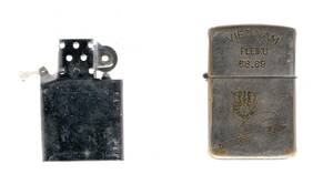 （VN5）Zippo　ベトナムジッポー　GREEN BERET グリーンベレー　1968年製　中古