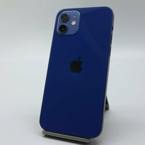 Apple iPhone12 64GB Blue A2402 MGHR3J/A バッテリ85% ■SIMフリー★Joshin6011【1円開始・送料無料】