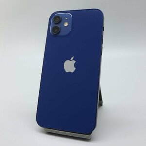 Apple iPhone12 128GB Blue A2402 MGHX3J/A バッテリ87% ■SIMフリー★Joshin8606【1円開始・送料無料】