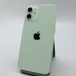 Apple iPhone12 mini 128GB Green A2398 MGDQ3J/A バッテリ73% ■au★Joshin(ジャンク)7111【1円開始・送料無料】